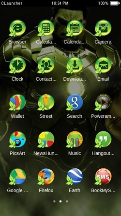 Ironhulk CLauncher Android Theme Image 2