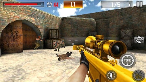 Shoot War: Professional Striker Android Game Image 3