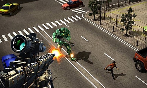 Sniper Robots Android Game Image 2