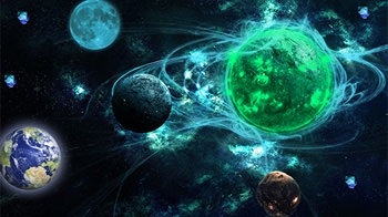 Solar System 3D Android Wallpaper Image 2