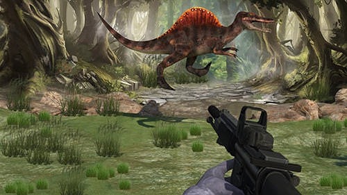 Dinosaur Shooter 3D Android Game Image 2