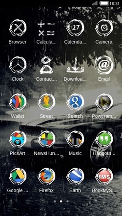 Mustang CLauncher Android Theme Image 2