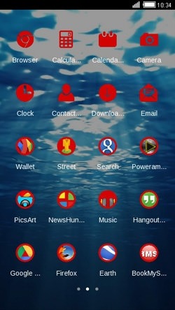 Under Water CLauncher Android Theme Image 2