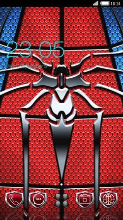 Spider Man CLauncher Android Theme Image 1