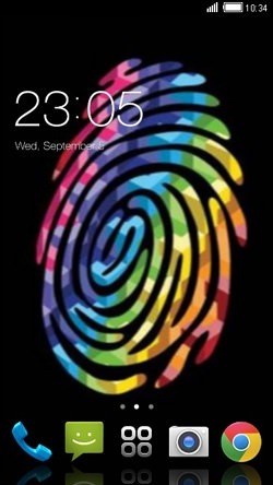 Touch Id CLauncher Android Theme Image 1