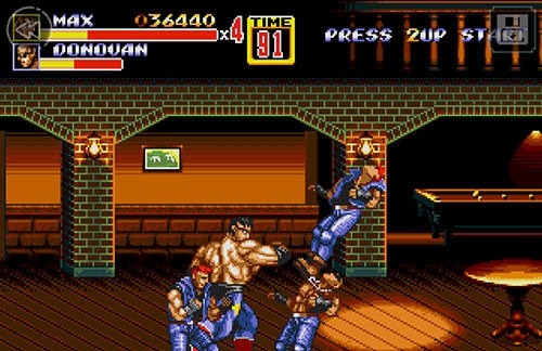 Streets Of Rage 2 Classic Android Game Image 2
