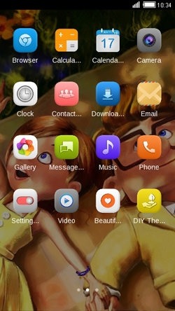 Up CLauncher Android Theme Image 2