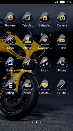Yamaha CLauncher Android Theme Image 2