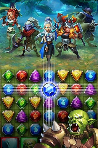 Dragon Strike: Puzzle RPG Android Game Image 2