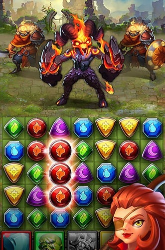 Dragon Strike: Puzzle RPG Android Game Image 3