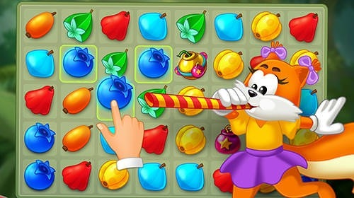 Match 3: Funny Toons Adventures Android Game Image 2