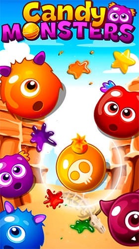 Candy Monsters Match 3 Android Game Image 1