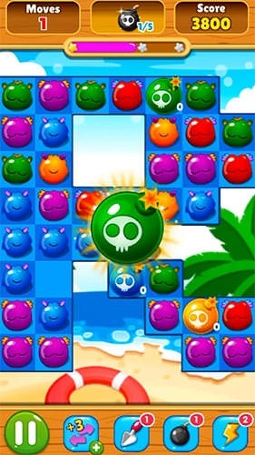 Candy Monsters Match 3 Android Game Image 3