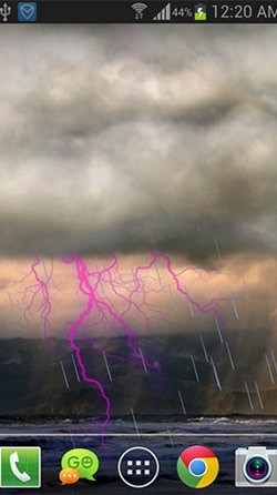 Thunderstorm Android Wallpaper Image 3