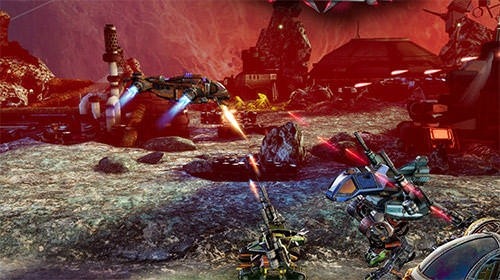 Red Siren: Space Defense Android Game Image 3