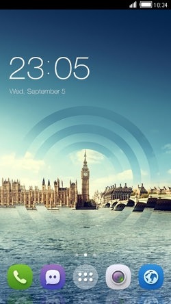 London CLauncher Android Theme Image 1