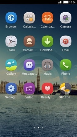 London CLauncher Android Theme Image 2