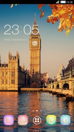 Big Ben London CLauncher Android Theme Image 1