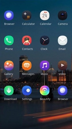 City Lights CLauncher Android Theme Image 2