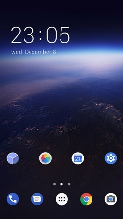Volcano CLauncher Android Theme Image 1