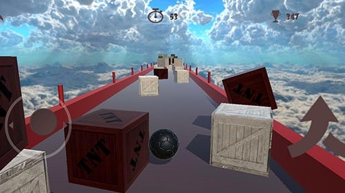 Crazy Ball 3D: Death Time Android Game Image 2