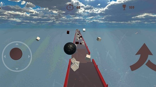 Crazy Ball 3D: Death Time Android Game Image 3