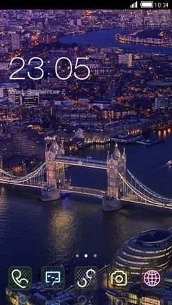 London Bridge CLauncher Android Theme Image 1