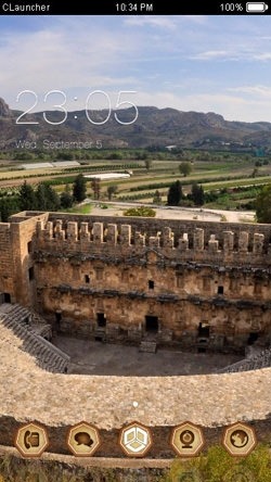 Aspendos Theater CLauncher Android Theme Image 1