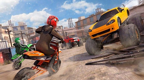 Free Motor Bike Racing: Fast Offroad Driving Game Android Game Image 3