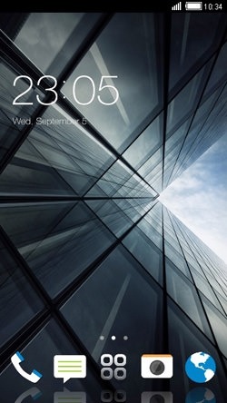 Glass CLauncher Android Theme Image 1