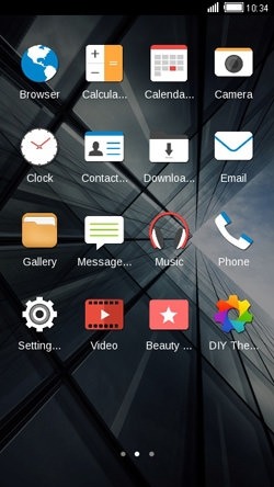 Glass CLauncher Android Theme Image 2