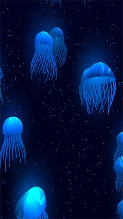Jellyfish 3D Android Wallpaper Image 1