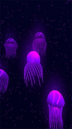 Jellyfish 3D Android Wallpaper Image 2