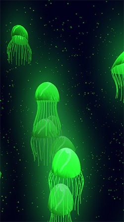 Jellyfish 3D Android Wallpaper Image 3