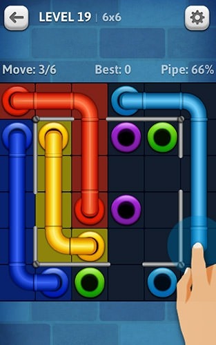 Line Puzzle: Pipe Art Android Game Image 2