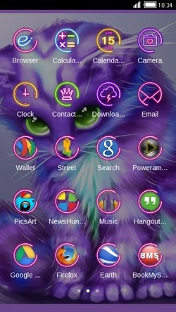 Kitty CLauncher Android Theme Image 2