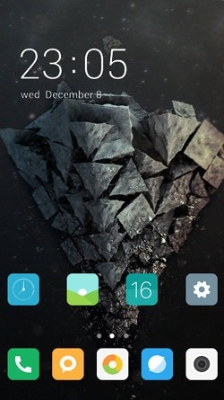 Rock CLauncher Android Theme Image 1