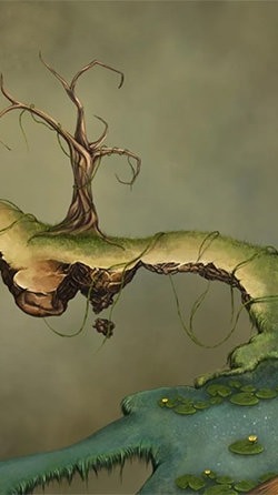 Fantasy Swamp Android Wallpaper Image 2