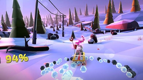 Animal Adventure: Downhill Rush Android Game Image 3