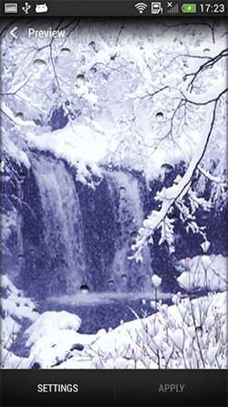 Snowfall Android Wallpaper Image 3
