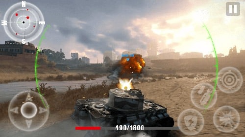 Final Assault Tank Blitz: Armed Tank Games Android Game Image 2