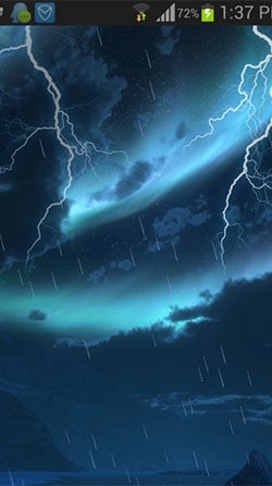 Prairie Lightning Android Wallpaper Image 4