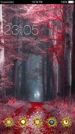 Forest CLauncher Android Theme Image 1