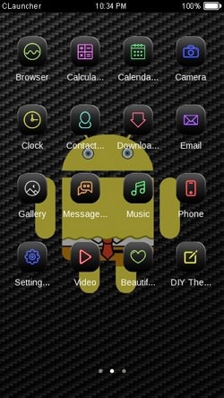 Spongedroid CLauncher Android Theme Image 2