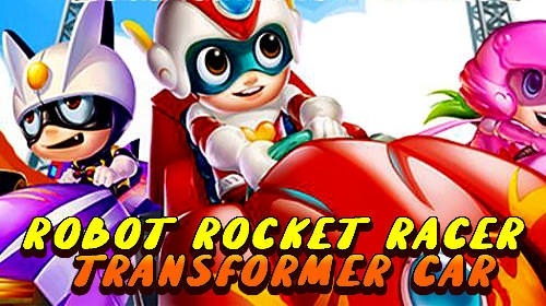 Robot Rocket Racer: Transformer Car Race Android Game Image 1