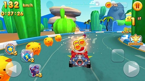 Robot Rocket Racer: Transformer Car Race Android Game Image 2