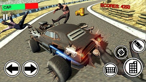 Zombie Crush Hill Road Drive Android Game Image 2