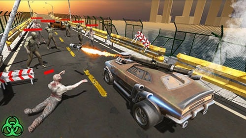 Zombie Crush Hill Road Drive Android Game Image 3