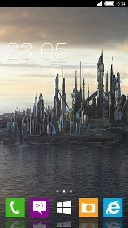 City CLauncher Android Theme Image 1
