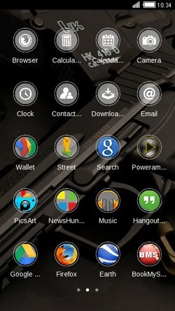 Gun CLauncher Android Theme Image 2